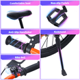 thumbnail image 3 of ICEELF 20 Inch Light Up Kids Bike with Rainbow Frame & Wheel Lights, Toddler Bicycle with Kickstand for Boys Girls Ages 7-12, 3 of 10