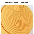 thumbnail image 5 of Toptie Winter Cuffed Beanie Knit Hats for Men & Women, Warm & Soft Toboggan Cap-Navy, 5 of 7