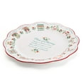 thumbnail image 4 of Pfaltzgraff Winterberry Stoneware 13 in 12 Days of Christmas Platter, 4 of 9