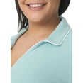 thumbnail image 5 of Gloria Vanderbilt Swan Series Women's Plus Popover Knit Top, Sizes 0X-4X, 5 of 5