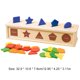 thumbnail image 5 of Juguetes de desarrollo Caja de clasificación de forma de color de madera Música de juego para niños mayores de 2 años, 5 of 8