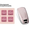 thumbnail image 7 of Key Fob Cover Compatible with Audi A3 A5 A5L A6 A6L Q6L Q6 RSQ6 RS6 SQ6 S6 E-tron 2025-2026 Crystal Diamond Keychain Case Holder Protector,Type-C-silver, 7 of 7