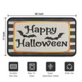 thumbnail image 5 of Halloween Pumpkin Door Mat Decorations Horror Pumpkin Ghost Welcome Mat Retro the Indoor Door Mat/Outdoor Crystal Velvet 30x17 Inches, 5 of 7
