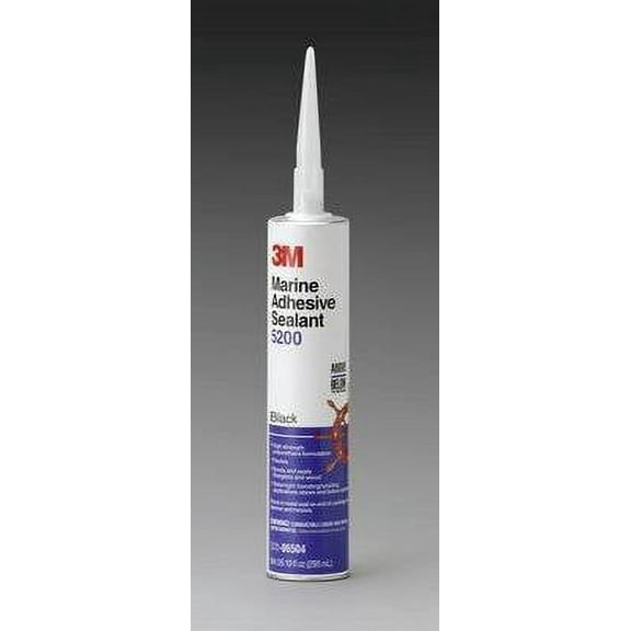 3M 06504 10.1 Oz Black Marine Adhesive Sealant 5200