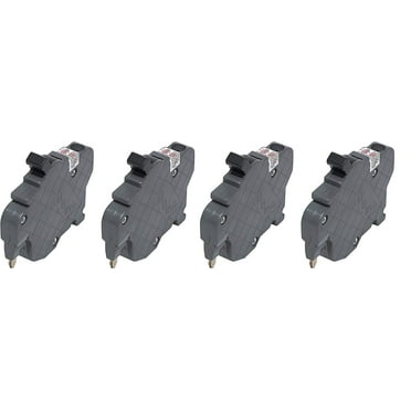 UBIF020N Federal Pacific Electric Stab-Lok NC120 Replacement. One Pole 20 Amp Thin Series Manufactured by Connecticut Electric. Pack of 4