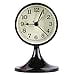 thumbnail image 3 of Danse Jupe Réveil Rond 3 Pouces Quartz Analogique Silencieux Horloge de Bureau pour Chambre, 3 of 4