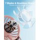thumbnail image 2 of Ventilador portátil SWEETFULL Mini recargable de 3 velocidades USB, 2 of 8