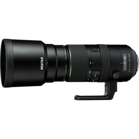 Pentax HD-D FA 150-450mm F4.5-5.6 ED DC AW Super-Telephoto Zoom Lens w/Case, Bla