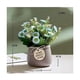 thumbnail image 4 of Brillar Flores artificiales falsas,Planta artificial interior pequeña,Planta artificial interior al aire libre,Decoración de plantas falsas para el hogar, sala de estar, cocina, dormitorio,, 4 of 5