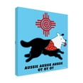 thumbnail image 2 of Hillary Vermont Pet Designs for Humans 'Aussie Aussie Aussie' Canvas Art, 2 of 3