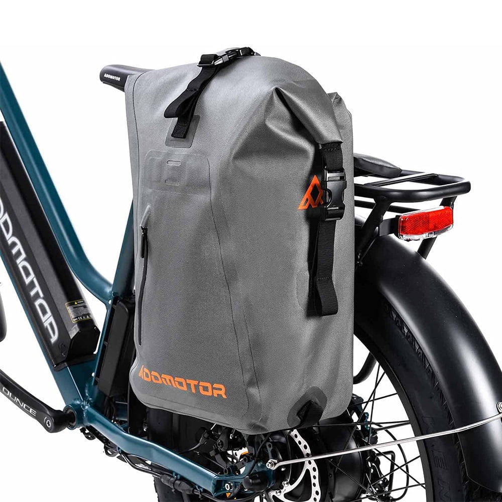 Addmotor Bike Rear Rack Backpack Bag Gray