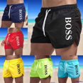 thumbnail image 2 of Pantalones cortos de playa para hombre y mujer, bañador fino y sencillo, Sexy, para parejas, viajes, caminar, correr de noche, amantes de los adolescentes, novedad de 2023 Fivean unisex, 2 of 2