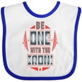 thumbnail image 3 of Inktastic Weightlifting Fitness Lifter Boys or Girls Baby Bib, 3 of 4
