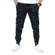 thumbnail image 1 of Jogger cargo de gabardina stretch John Silver Corte skinny y estampado de camuflaje negro, 1 of 4