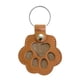 thumbnail image 5 of Llavero con forma de pata de perro y gato, de piel sintética, para guardar el pelo de tu mascota, para mujer. marrón claro, 5 of 9