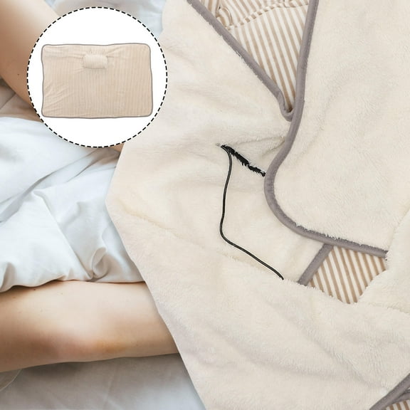 OFFIGAM Usb Blanket Heating Blanket Brown Plush 1Pack