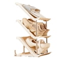 thumbnail image 3 of Slant Shoe Storage Stand, Foldable Versatile Shoes Rack Organizer  for Household, 3 of 7