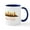 White/Navy Inside, variant on CafePress - Happy Easter Mugs - 11 oz Ceramic Mug - Novelty Coffee Tea Cup