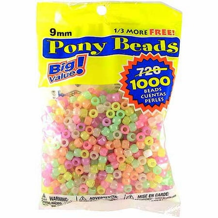- Darice Pony Beads Big Value Pack