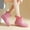 #352-Pink, variant on Women's Waterproof Rubber Rain Boots with Chunkys Heel for Fall and Winter Comfortable Height-Increasing Short Boots with Anti-Slip Sole for Outdoor Activities