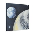 thumbnail image 2 of Moonlit Lunar View - Canvas, 2 of 10