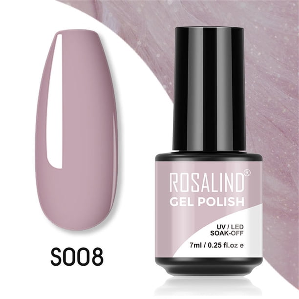 Xihbxyly Esmalte de Uñas En Gel, de Larga Duración y Secado Uv, con Pegamento de Colores Variados, Fórmula de Olor Suave, Fácil Aplicación, Ideal para Amantes Del Arte de Uñas, Botella de 7 Ml.