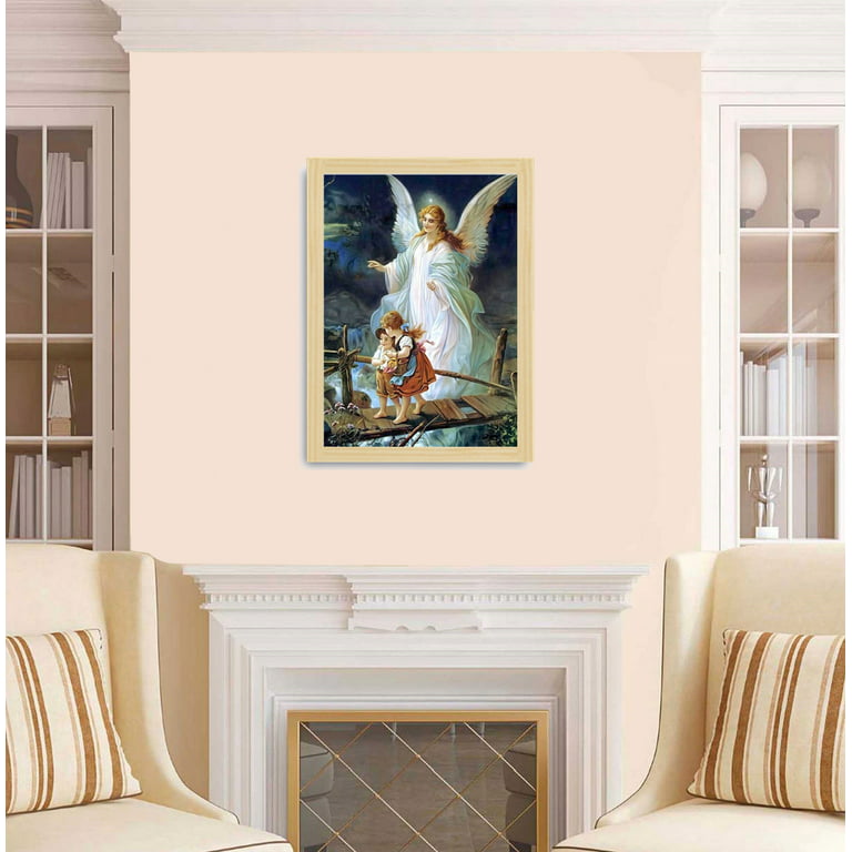 12x16 Wood Picture Frame Diamond Painting Frames 30x40cm Diamond Art Frame Display 12x16in / 30x40 cm Without Mat or 10x14 in/ 25x35cm with Mat 12 x