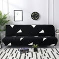 thumbnail image 1 of Housse de Futon Élastique Sans Accoudoirs, Protège-Meubles pour Canapé-Lit, 1 of 2