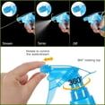 thumbnail image 3 of 8 Oz Empty Plastic Spray Bottles with Adjustable Nozzle - Durable Trigger Sprayer with Mist & Stream Modes - Refillable Sprayer for Taming Hair, Hair styling, Watering Plants, Showering Pets - 4 Pack, 3 of 5