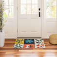 thumbnail image 3 of Yayeee Doormat for Indoor Entrance 32" x 20" Non Slippery Floor Rug, Floral Patterns, 3 of 8