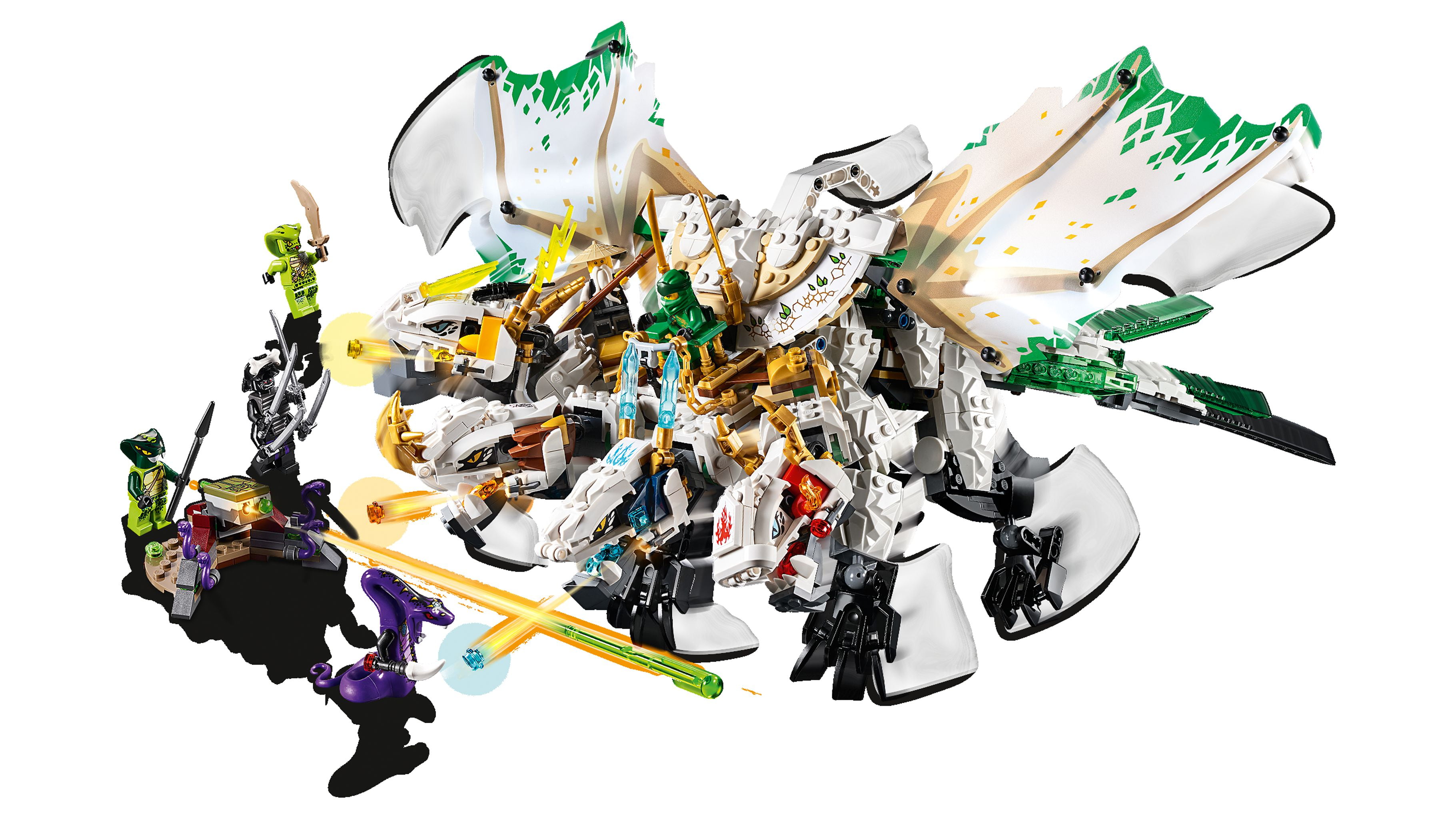 LEGO NINJAGO DRAGON DEFENSE ( incomplete )