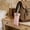 Pink PK, variant on Sunglasses Glasses Organizer Colorful Rope PU Polyurethane Pouch Hanging Multipurpose Makeup Pencil Bag Travel Case for Women Men Teens Gray