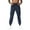 Navy Blue, variant on Weilanxin Men's Sweatpants Athletic Running Pants Lightweight Waterproof Workout Joggers Quick Dry Gym Active Sports Track Training