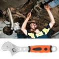 thumbnail image 4 of Adjustable Wrench, 8/10/12 Inch Adjustable Wrenches Multifunction Steel Spanner Plumbing Auto Repair Tool, 4 of 8