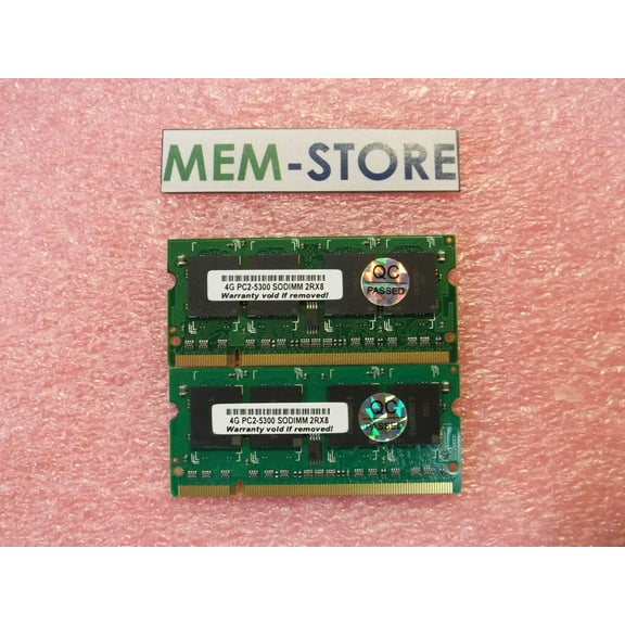 8GB 2x4GB DDR2-667 SODIMM RAM Memory Lenovo Thinkpad R61 R61e R61i T61 X61 X300 (3rd Party)