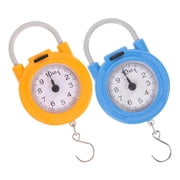 LOLIPPYY 2-Pack Portable Handheld Electronic Spring Scale for Travel with Accurate Weight Measurement