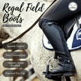 thumbnail image 2 of Tuffrider Women Leather Regal Field Boots - 12 Black Wide, 2 of 6