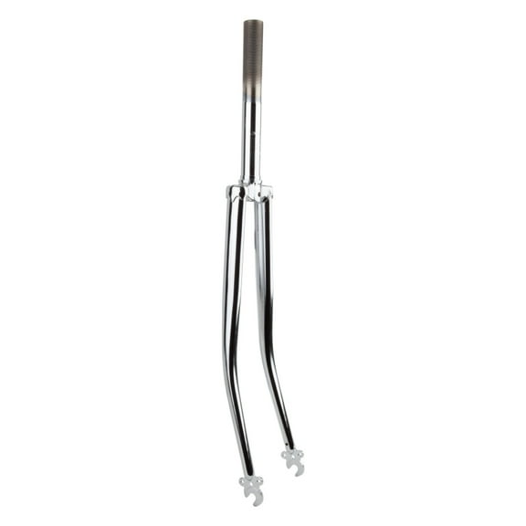 Sunlite Bicycle Steel Road Fork for 27" Wheels Chrome 1" x 200mm Steerer Tube