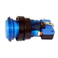 thumbnail image 1 of Arcade Game Illuminated Push Button (Blue), 1 of 3