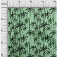 thumbnail image 2 of oneOone Silk Tabby Green Fabric Tropical Tree Sewing Material Print Fabric By The Yard 42 Inch Wide, 2 of 4