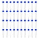 thumbnail image 1 of Uxcell Tubos de Ensayo de Plástico de 10 ml, Paquete de 40 Contenedores de Tubo de Ensayo Congelado con Tapa de Tornillo, Azul Claro, 1 of 6