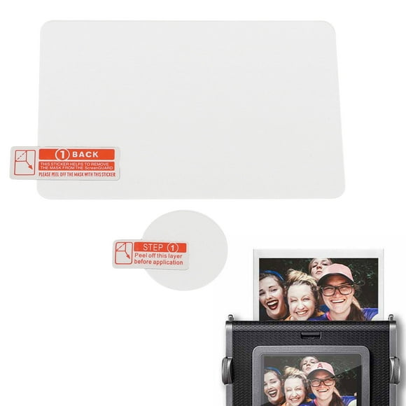 Protector De Pantalla LCD Para Lente De Cámara, Película Protectora De Vidrio Templado Antiarañazos Para Cámara Instantánea WIDE EVO