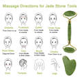 thumbnail image 3 of Rodillo De Masaje Facial De Jade Gua Sha Rejuvenece Kit Lab.G Verde 2PZ, 3 of 5