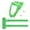 Green, variant on ZONKIE Gen 2 Bike Water Bottle Cage, Silicone No Drill Mount Adapter, 30g Ultra Light