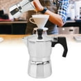 thumbnail image 4 of Stovetop Espresso Maker, Espresso Cup Moka Pot Italian Coffee Maker, Manual Cuban Coffee Percolator Machine Italian Espresso Greca Coffee Maker for Cappuccino or Latte [300ml], 4 of 5