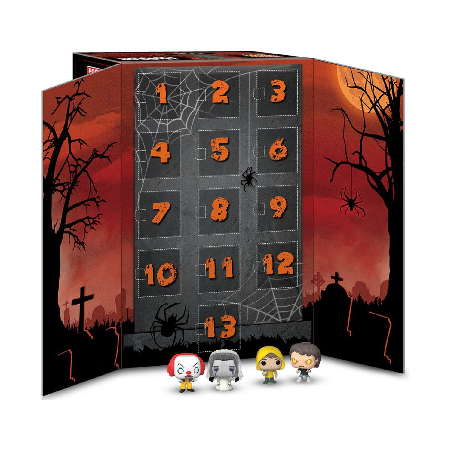 FUNKO POCKET POP! HORROR: 13-Day Spooky Countdown Advent Calendar, Funko, Gifts