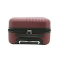 Travelers Club 20" Spinner Rolling Carryon Red