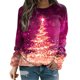 thumbnail image 1 of Sudadera para Mujer Cuello Redondo Sudaderas Moda Estampado Manga Larga Cómodo Transpirable Odeerbi  ODB-5, 1 of 5