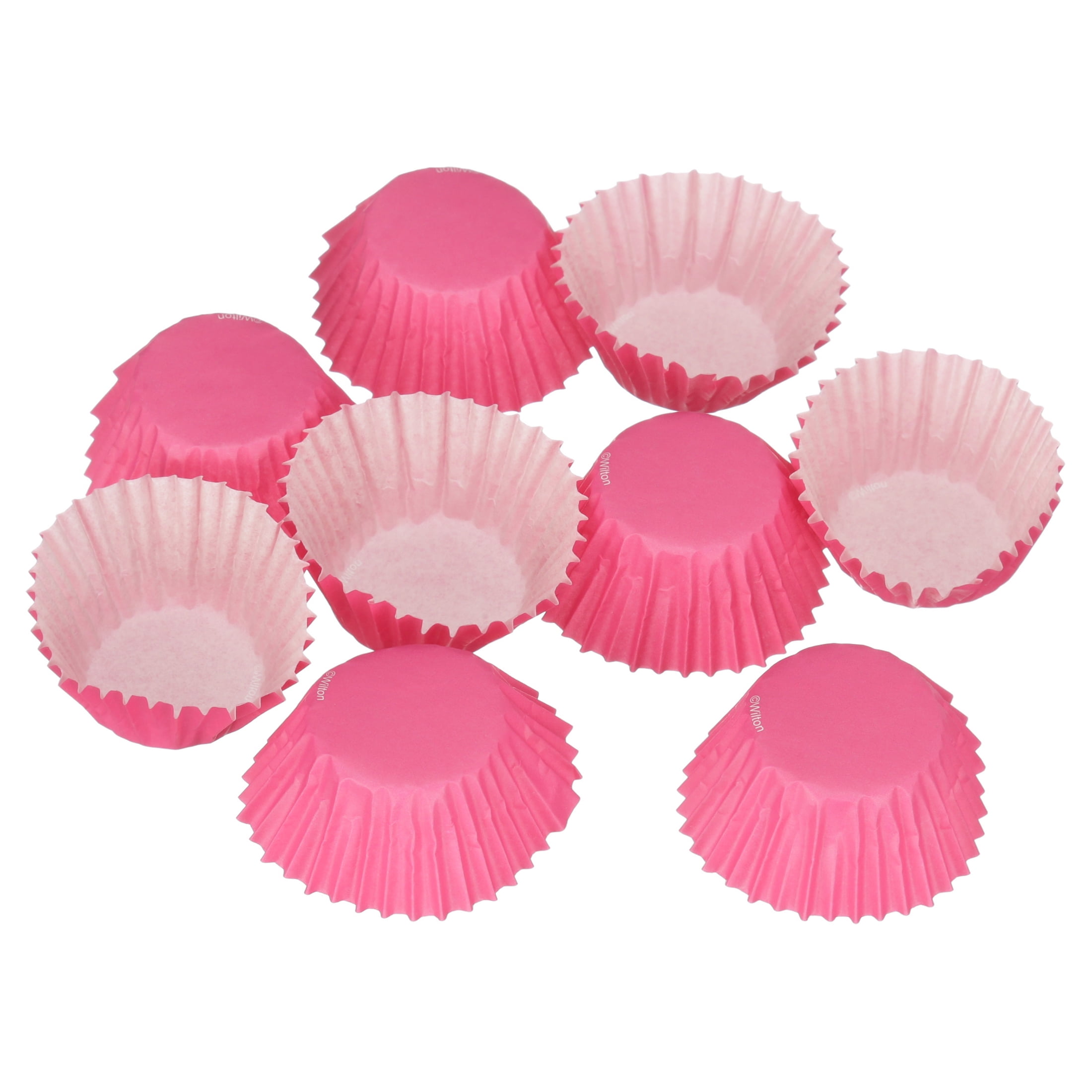 DecoPac Sachet Pink Scalloped Baking Cups, Pack of 50, Perfect For  Delicious Cupcakes, Delicate Scalloped Edge, 50 Oven Safe Cupcake Cases,50