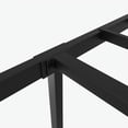 thumbnail image 3 of Distinctive Fist Design - Twin Size Metal Platform Bed Frame - Sturdy Steel Structure - Noise-Free - Underbed Storage - Easy Assembly - No Box Spring Needed - Black, TWIN Size, 3 of 4
